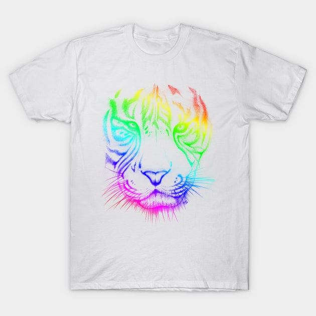 Tigger Rainbow T-Shirt by SpacoMakaco